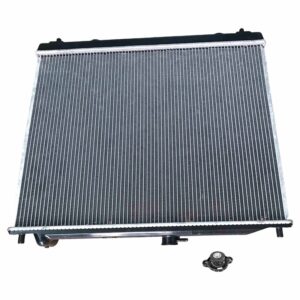 16mm Radiator With Cap Fit For Mitsubishi Pajero NM NP NS NT 2.8L 3.2L Diesel Auto & Manual 05/2000-ON
