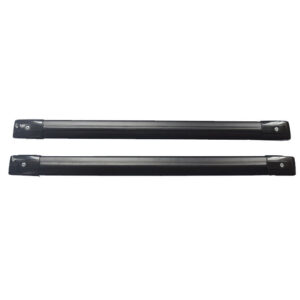 BLACK Cross bars Roof Racks Fit For 1999-On Mitsubishi Pajero With Keys 280KG