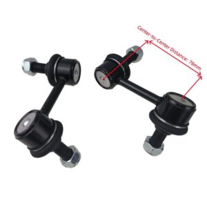 Pair Front Sway Bar Link Assembly Fit For Mitsubishi Pajero NM NP 2000-2006